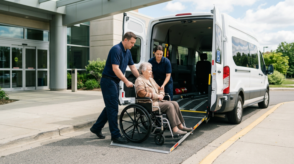 How Does Patient Transportation Work for Long-Distance Medical Trips?